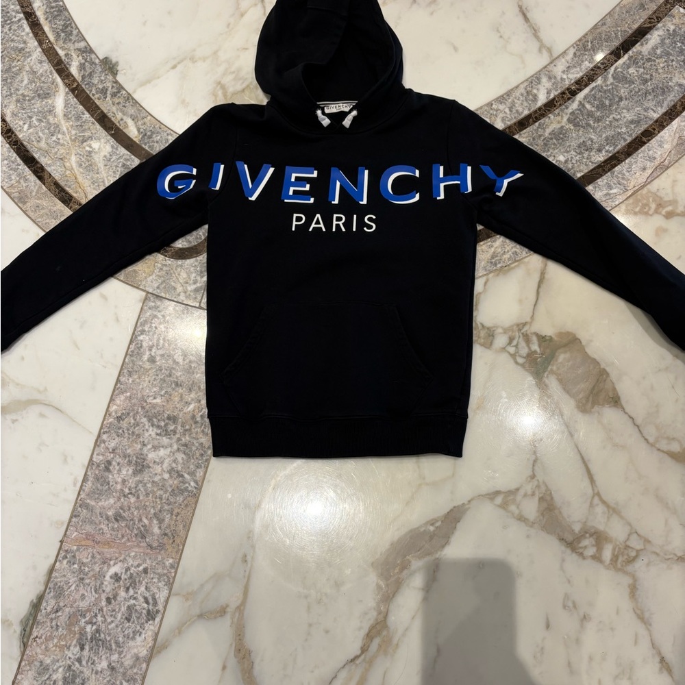 Givenchy Black and Blue Kids Hoodie